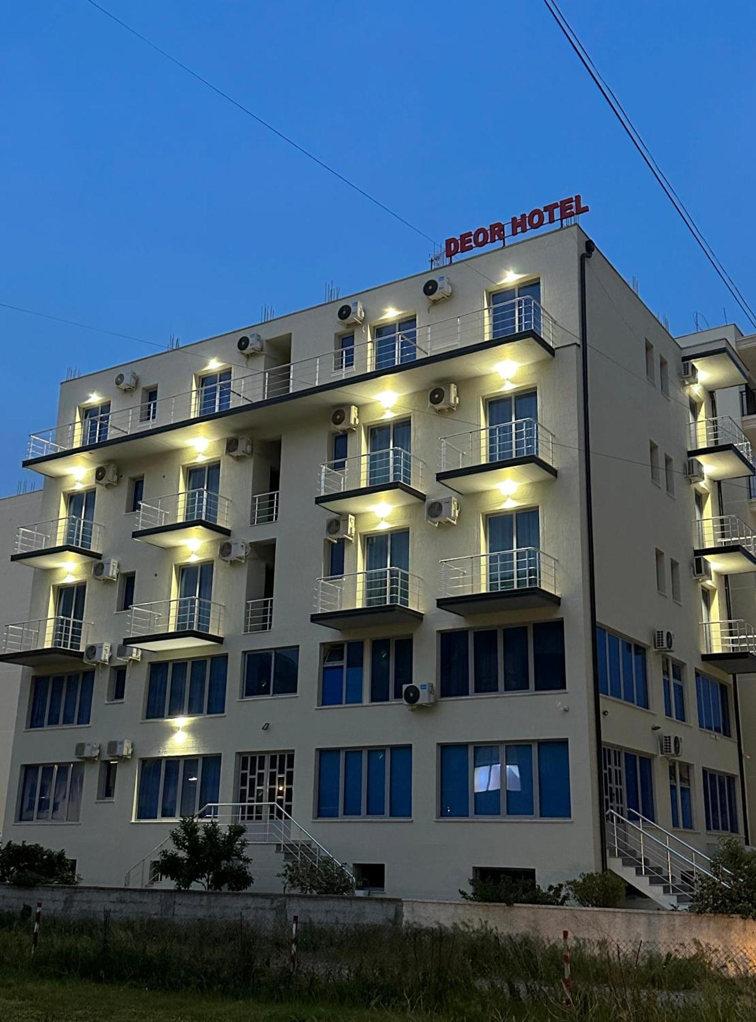 Deor Hotel Shëngjin Eksteriør billede